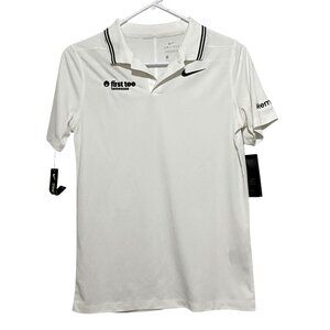 Nike Kids White Polo Shirt
